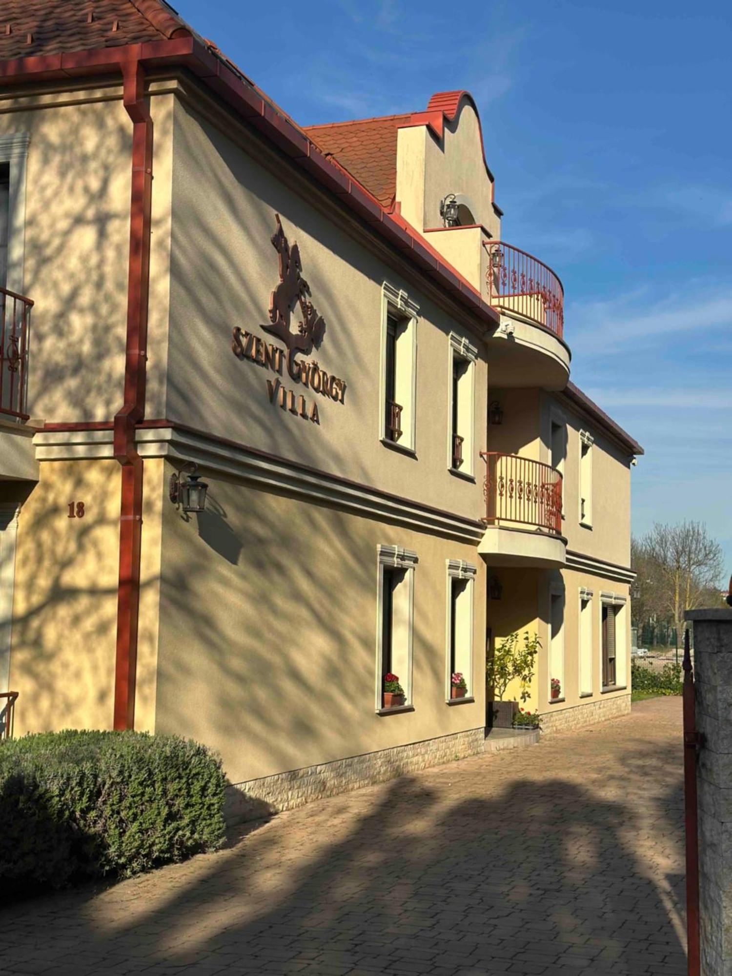 Szent Gyoergy Villa Apartmanhaz Hévíz Exterior foto