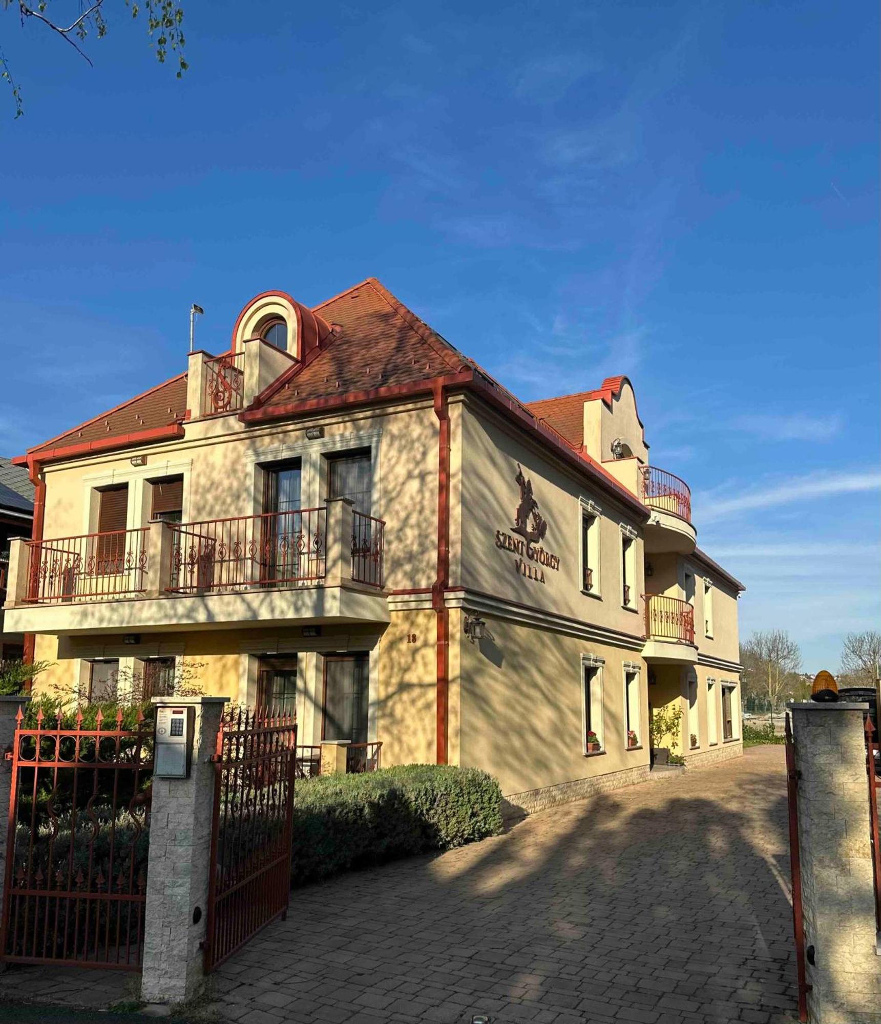 Szent Gyoergy Villa Apartmanhaz Hévíz Exterior foto